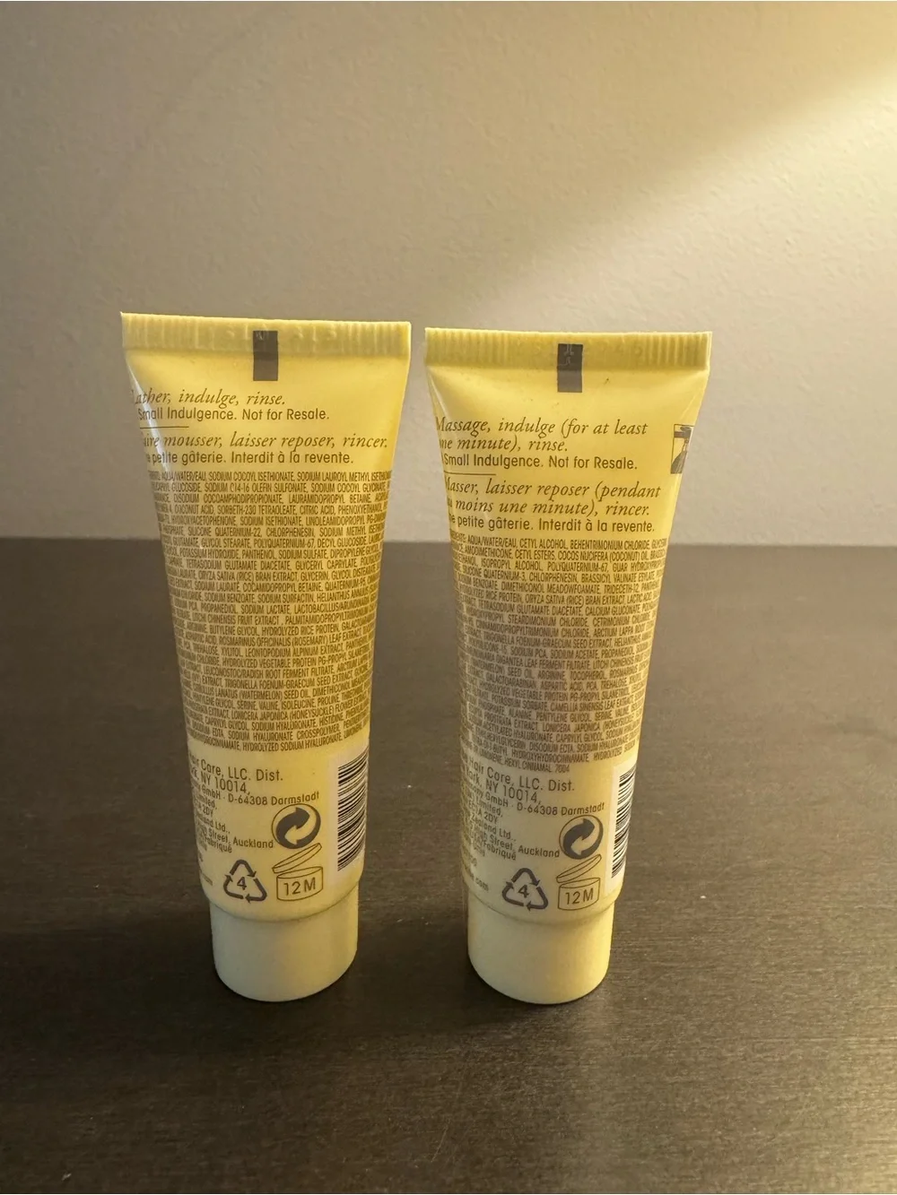 Oribe Hair Alchemy Resilience Shampoo & Conditioner Travel Set .5 oz 15 ml Each